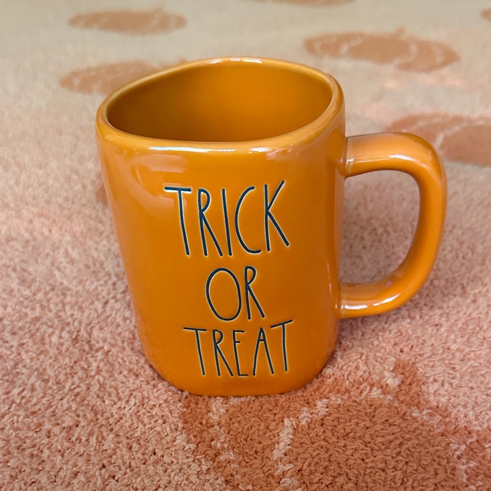 Orange Trick or Treat Rae Dunn Mug